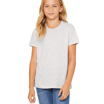 Bella+Canvas 3413Y: Youth Triblend Short Sleeve Tee
