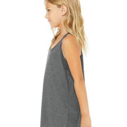 Bella + Canvas B8800Y: Youth Girls Flowy Racerback Tank