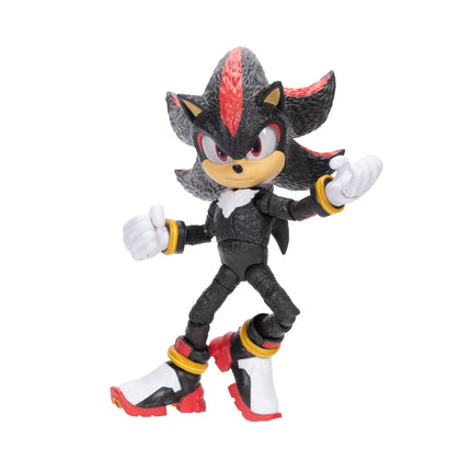 Sonic The Hedgehog 3 Movie 5 inch Shadow Action Figure 20 Points of Articulation