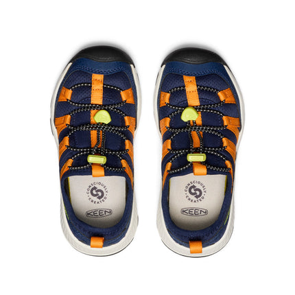 Little Kids' Motozoa Sneaker  |  Naval Academy/Bright Marigold