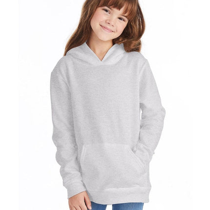 Hanes P473: Youth 7.8 oz. EcoSmart(r) 50/50 Pullover Hood