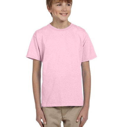 Hanes 5370: Youth 5.2 oz., 50/50 EcoSmart® T-Shirt, Basic Colors