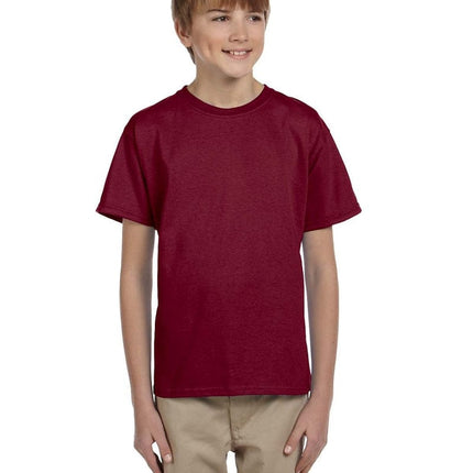 Hanes 5370: Youth 5.2 oz., 50/50 EcoSmart® T-Shirt, Basic Colors