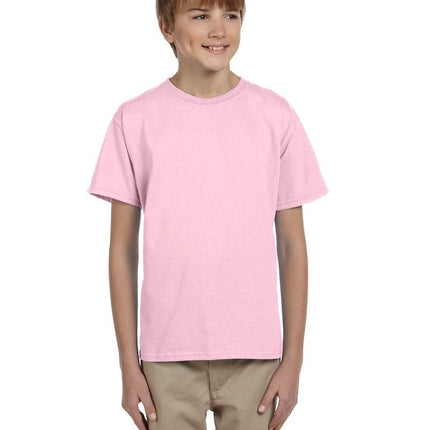 Hanes 5370: Youth 5.2 oz., 50/50 EcoSmart® T-Shirt, Basic Colors