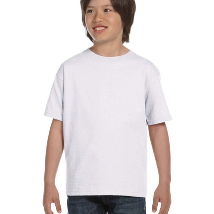 Hanes 5480: Youth 5.2 oz. ComfortSoft® Cotton T-Shirt