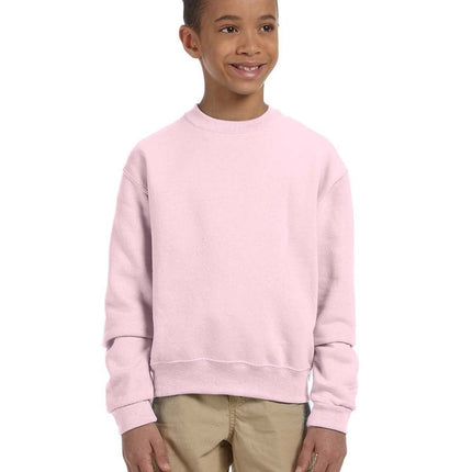 Jerzees 562B: Youth 8 oz. NuBlend(r) Fleece Crew