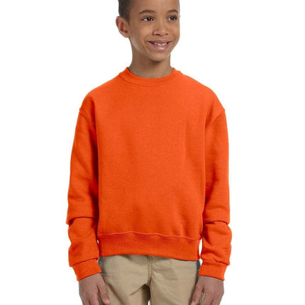 Jerzees 562B: Youth 8 oz. NuBlend(r) Fleece Crew