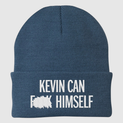 Kevin Can F**k Himself Logo Embroidered Beanie