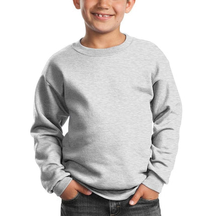 Port & Company ®  - Youth Core Fleece Crewneck Sweatshirt.  PC90Y
