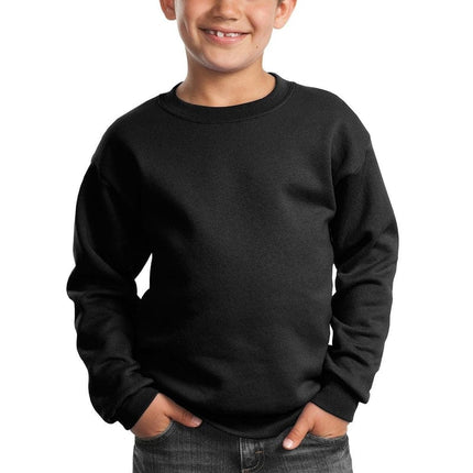 Port & Company ®  - Youth Core Fleece Crewneck Sweatshirt.  PC90Y