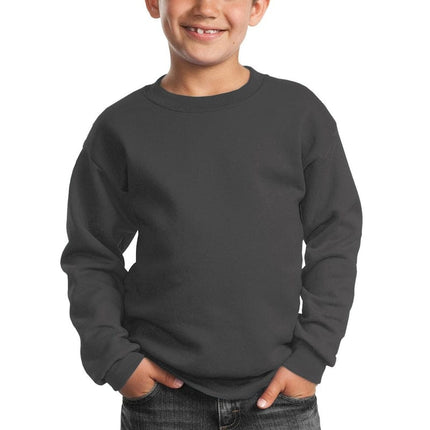 Port & Company ®  - Youth Core Fleece Crewneck Sweatshirt.  PC90Y