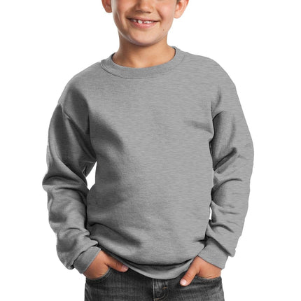 Port & Company ®  - Youth Core Fleece Crewneck Sweatshirt.  PC90Y