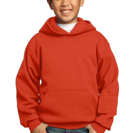 Port & Company ®  - Youth Core Fleece Pullover Hooded Sweatshirt.  PC90YH