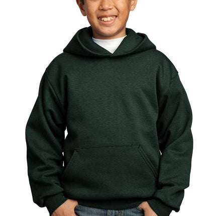 Port & Company ®  - Youth Core Fleece Pullover Hooded Sweatshirt.  PC90YH