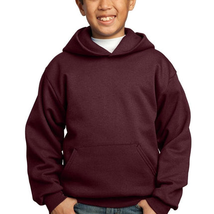 Port & Company ®  - Youth Core Fleece Pullover Hooded Sweatshirt.  PC90YH
