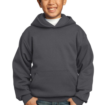 Port & Company ®  - Youth Core Fleece Pullover Hooded Sweatshirt.  PC90YH