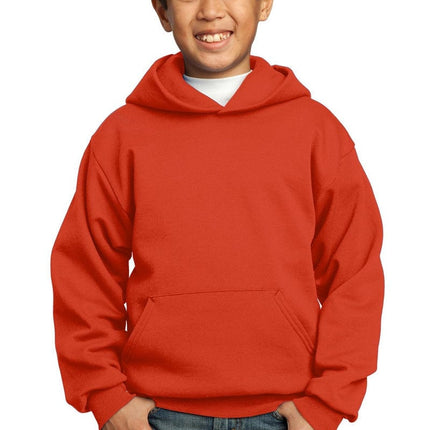 Port & Company ®  - Youth Core Fleece Pullover Hooded Sweatshirt.  PC90YH