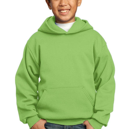 Port & Company ®  - Youth Core Fleece Pullover Hooded Sweatshirt.  PC90YH