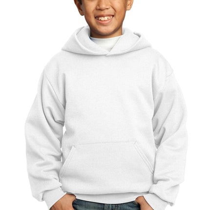 Port & Company ®  - Youth Core Fleece Pullover Hooded Sweatshirt.  PC90YH