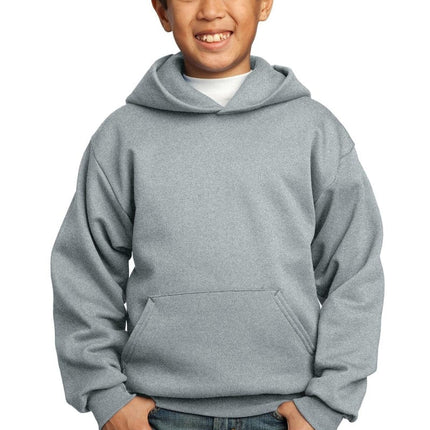 Port & Company ®  - Youth Core Fleece Pullover Hooded Sweatshirt.  PC90YH