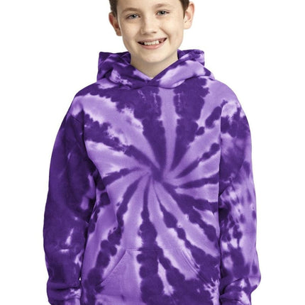 Port & Company ®  Youth Tie-Dye Pullover Hooded Sweatshirt. PC146Y