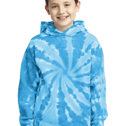 Port & Company ®  Youth Tie-Dye Pullover Hooded Sweatshirt. PC146Y