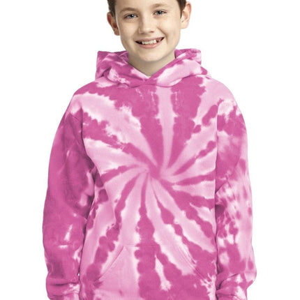 Port & Company ®  Youth Tie-Dye Pullover Hooded Sweatshirt. PC146Y