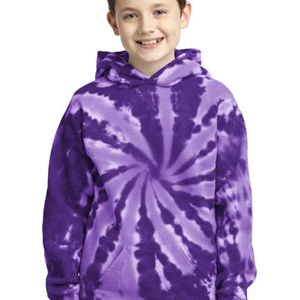 Port & Company ®  Youth Tie-Dye Pullover Hooded Sweatshirt. PC146Y