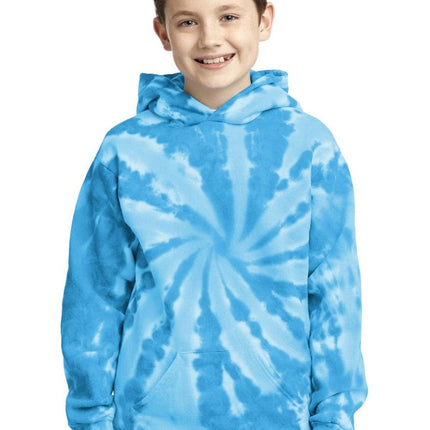 Port & Company ®  Youth Tie-Dye Pullover Hooded Sweatshirt. PC146Y