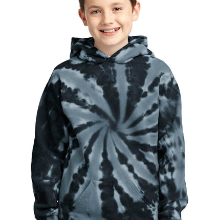 Port & Company ®  Youth Tie-Dye Pullover Hooded Sweatshirt. PC146Y
