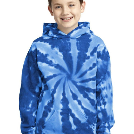 Port & Company ®  Youth Tie-Dye Pullover Hooded Sweatshirt. PC146Y