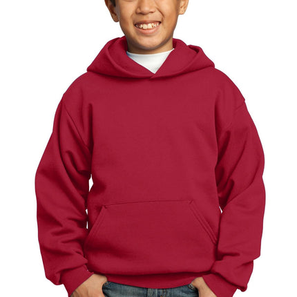 Port & Company ®  - Youth Core Fleece Pullover Hooded Sweatshirt.  PC90YH