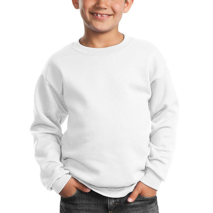 Port & Company ®  - Youth Core Fleece Crewneck Sweatshirt.  PC90Y