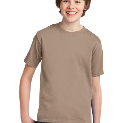 Port & Company ®  - Youth Essential Tee. PC61Y, Basic Colors