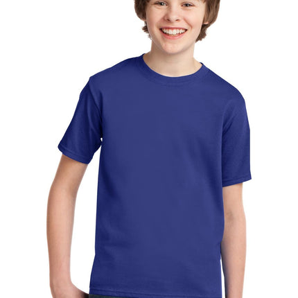 Port & Company ®  - Youth Essential Tee. PC61Y, Basic Colors