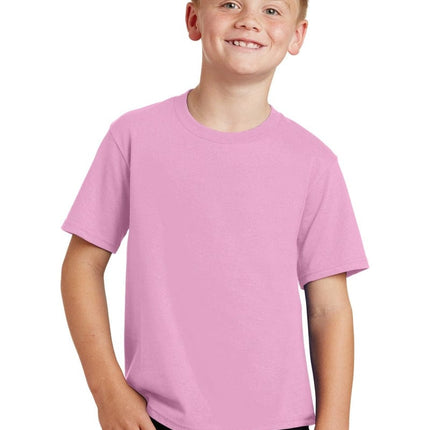 Port & Company ®  Youth Fan Favorite Tee. PC450Y, Basic Colors