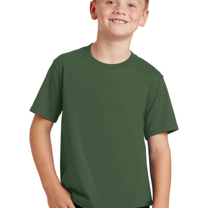 Port & Company ®  Youth Fan Favorite Tee. PC450Y, Basic Colors