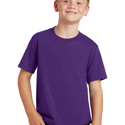 Port & Company ®  Youth Fan Favorite Tee. PC450Y, Basic Colors
