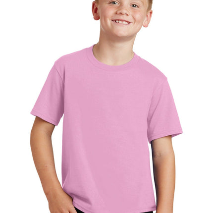 Port & Company ®  Youth Fan Favorite Tee. PC450Y, Basic Colors