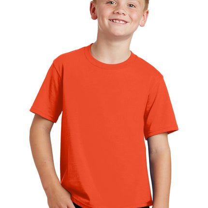 Port & Company ®  Youth Fan Favorite Tee. PC450Y, Basic Colors