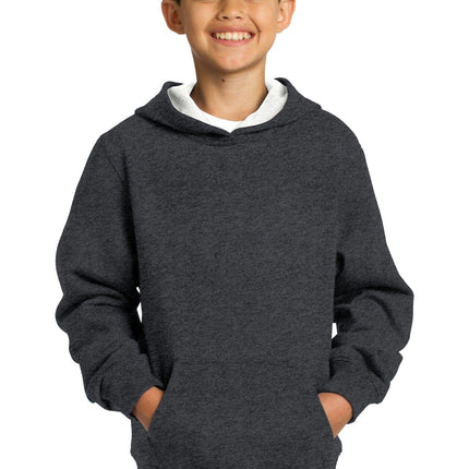 Sport-Tek YST254: Youth Pullover Hooded Sweatshirt