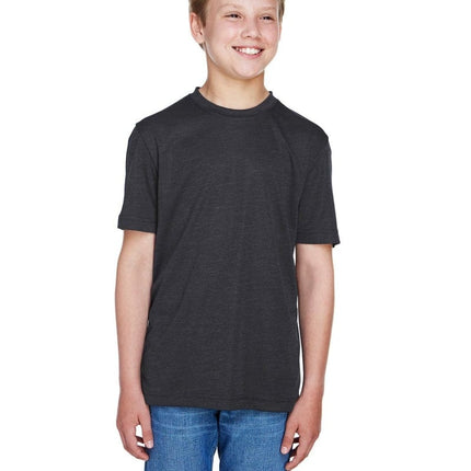 Team 365 TT11HY: Youth Sonic Heather Performance T-Shirt