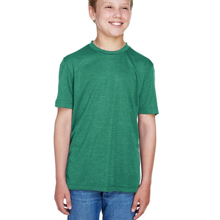 Team 365 TT11HY: Youth Sonic Heather Performance T-Shirt