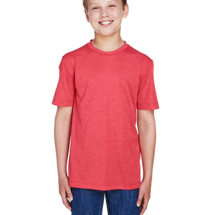 Team 365 TT11HY: Youth Sonic Heather Performance T-Shirt