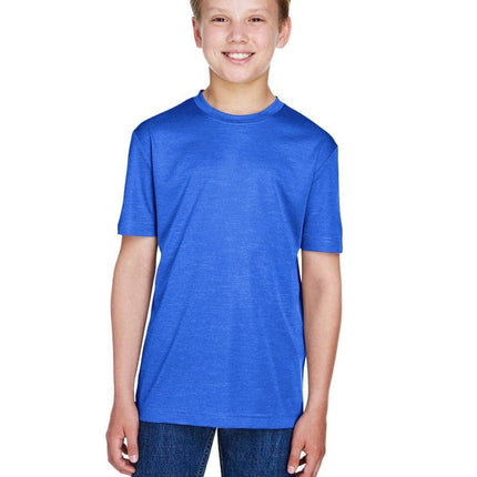 Team 365 TT11HY: Youth Sonic Heather Performance T-Shirt
