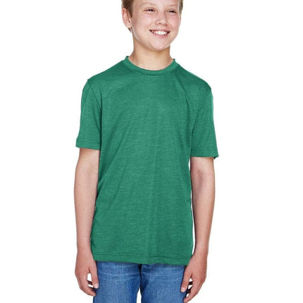 Team 365 TT11HY: Youth Sonic Heather Performance T-Shirt