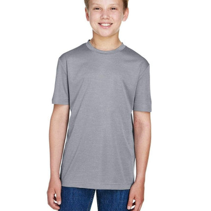 Team 365 TT11HY: Youth Sonic Heather Performance T-Shirt
