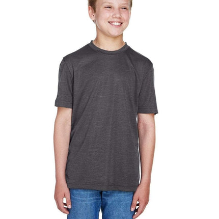 Team 365 TT11HY: Youth Sonic Heather Performance T-Shirt