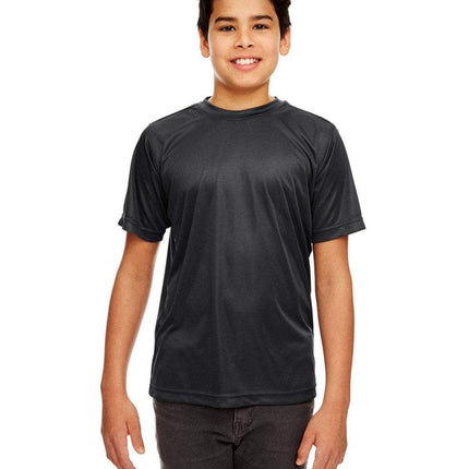 UltraClub 8420Y: Youth Cool & Dry Sport Performance Interlock T-Shirt