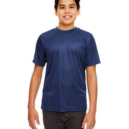 UltraClub 8420Y: Youth Cool & Dry Sport Performance Interlock T-Shirt
